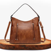 Mélanie | Sac Épaule Élégant Multi-Zips