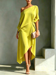 Kamila | Robe asymétrique élégante