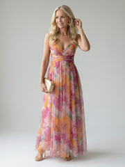 Irena | Robe Maxi Croisée
