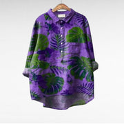 Maëlys | Blouse Tropicale Élégante