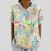 Solène | Blouse Jardin Coloré