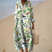 Sylvie | Robe Tropicale Naturelle