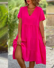 Anaëlle | Robe Midi Fluide