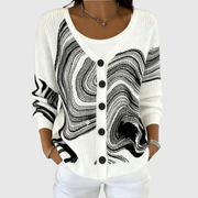 Isolde | Cardigan Marbré Chic