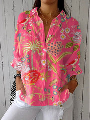Blandine | Blouse Botanique Exotique