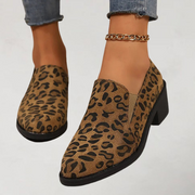 Savina | Mocassins Léopard Confort