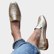 Camélia | Mocassins Métallisés