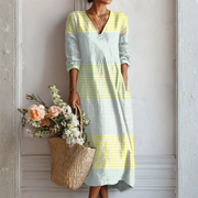 Domitille | Robe Imprimée Pastel Structurée