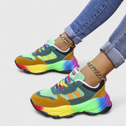 Maya | Baskets Multicolores Dynamique