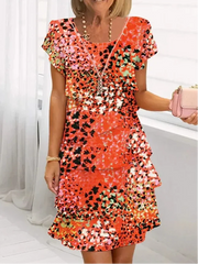 Floriane | Robe Élégante Éclat Floral