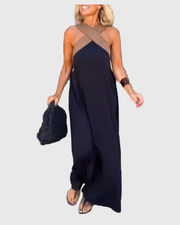 Maëlys | Robe Maxi Dos Nu Élégante