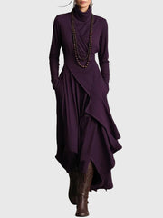 Isabeau | Robe Maxi Drapée Élégance