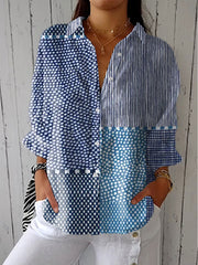 Bérénice | Blouse Patchwork Chic