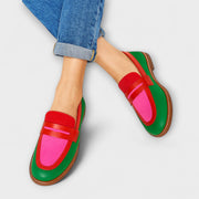 Noémie | Mocassins Colorblock