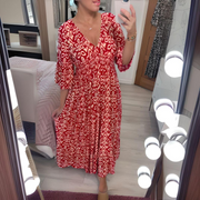Héloïse | Robe Midi Imprimée