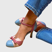 Elise | Mocassins Talon Colorblock