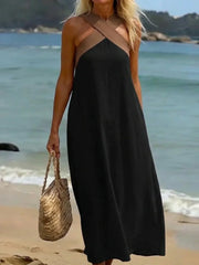 Calistée | Robe Longue Élégance Croisée