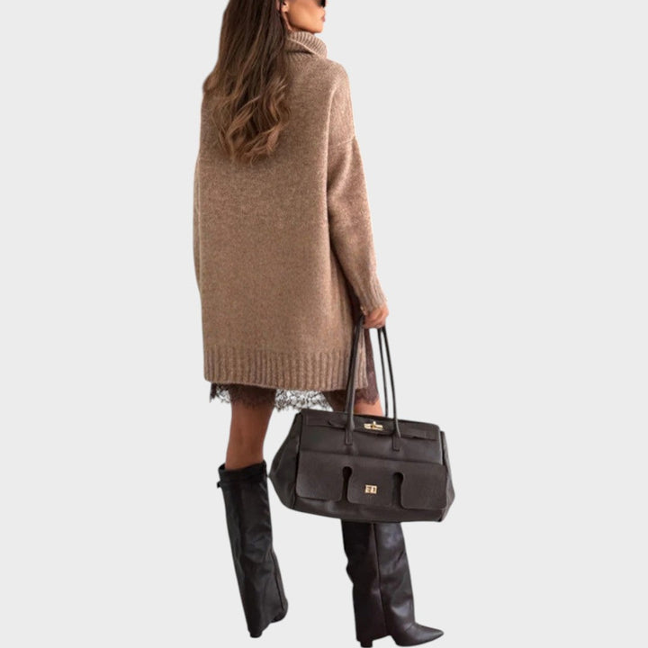 Heliora – Ensemble pull et robe élégant