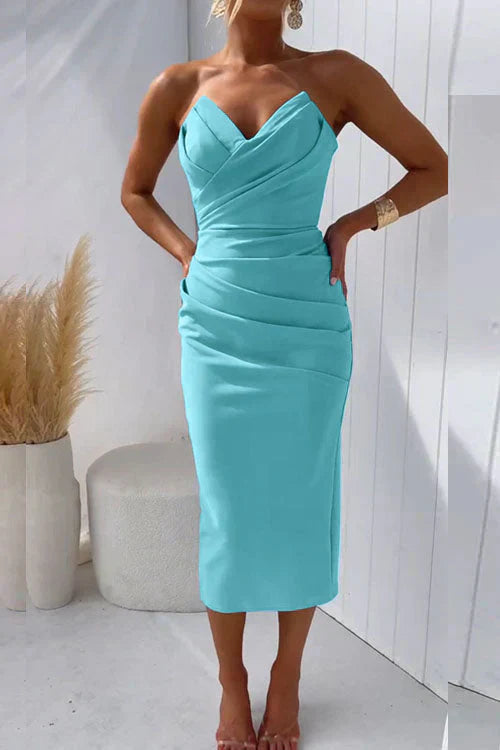 Nur™ | Robe midi dos nu