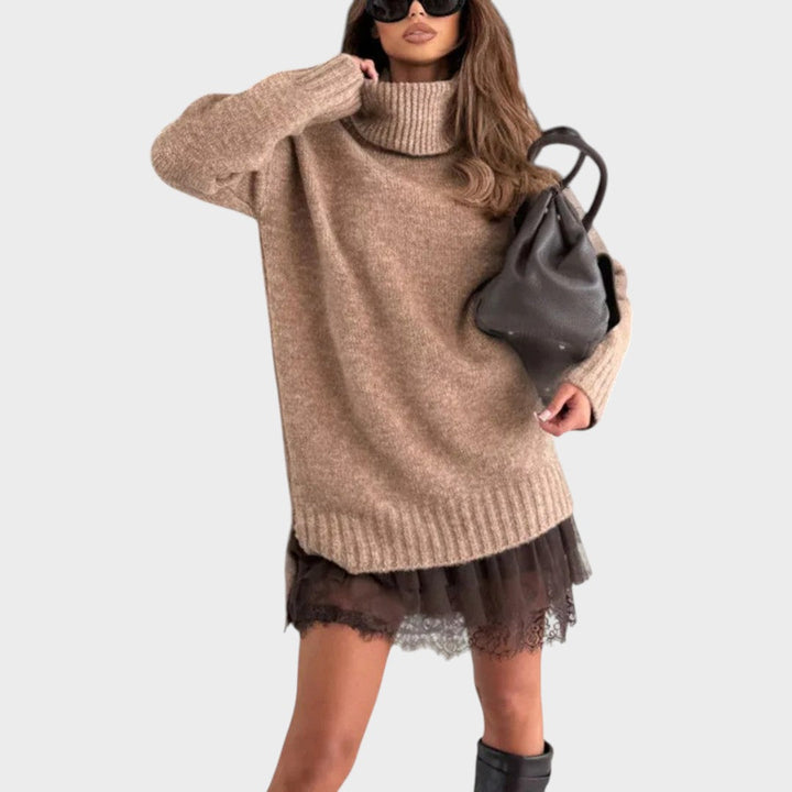 Heliora – Ensemble pull et robe élégant