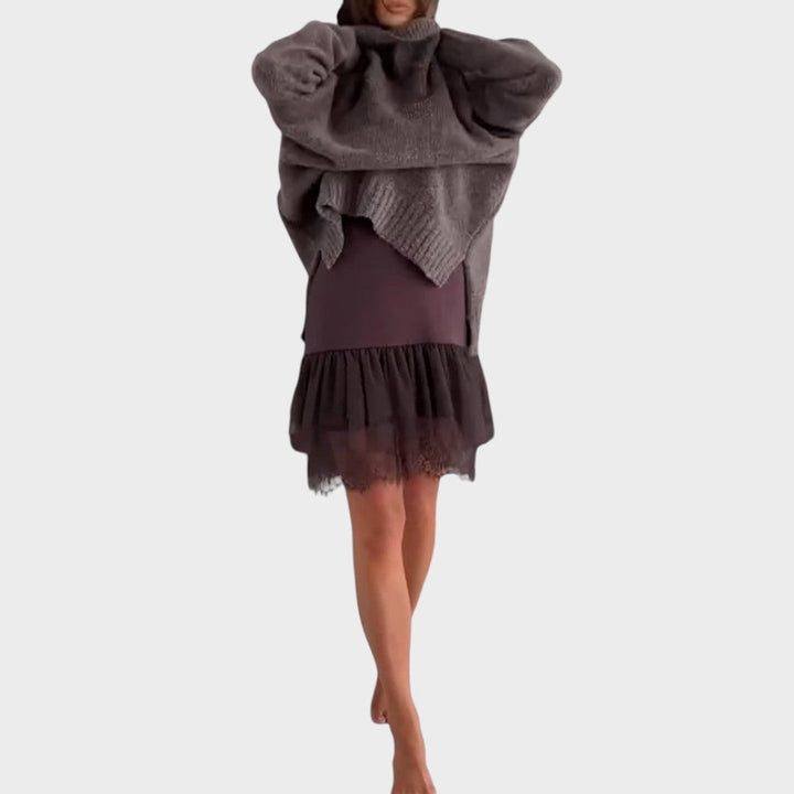 Heliora – Ensemble pull et robe élégant