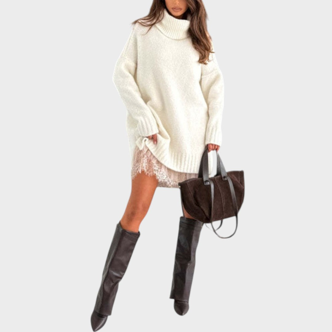 Heliora – Ensemble pull et robe élégant