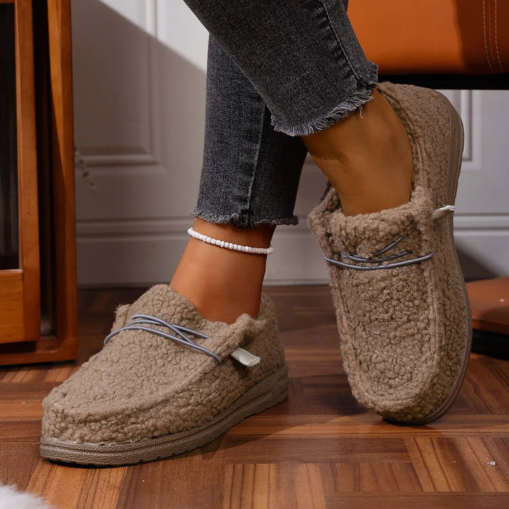 Rozalia – Chaussons Chauds Teddy