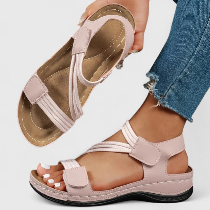 Rosalie | Sandales Orthopédiques Croisées