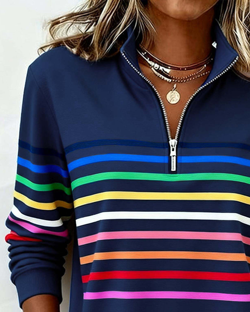 Kaelitha – Pull ample au style coloré