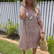 Brune | Robe Midi Bohème