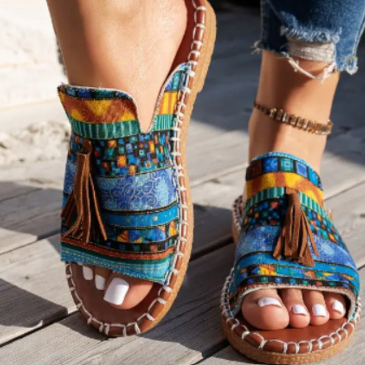 Kaliora – Sandales bohèmes avec support orthopédique