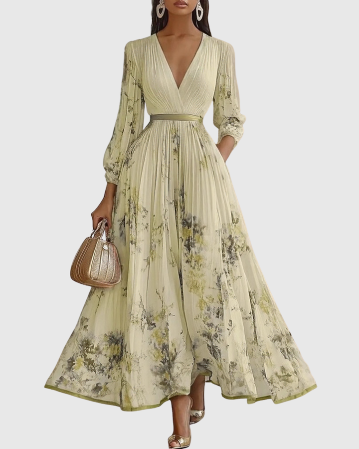 Siena™ - Robe longue élégante avec vague