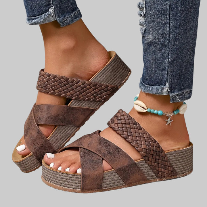 Rosetta - Sandales orthopédiques en cuir