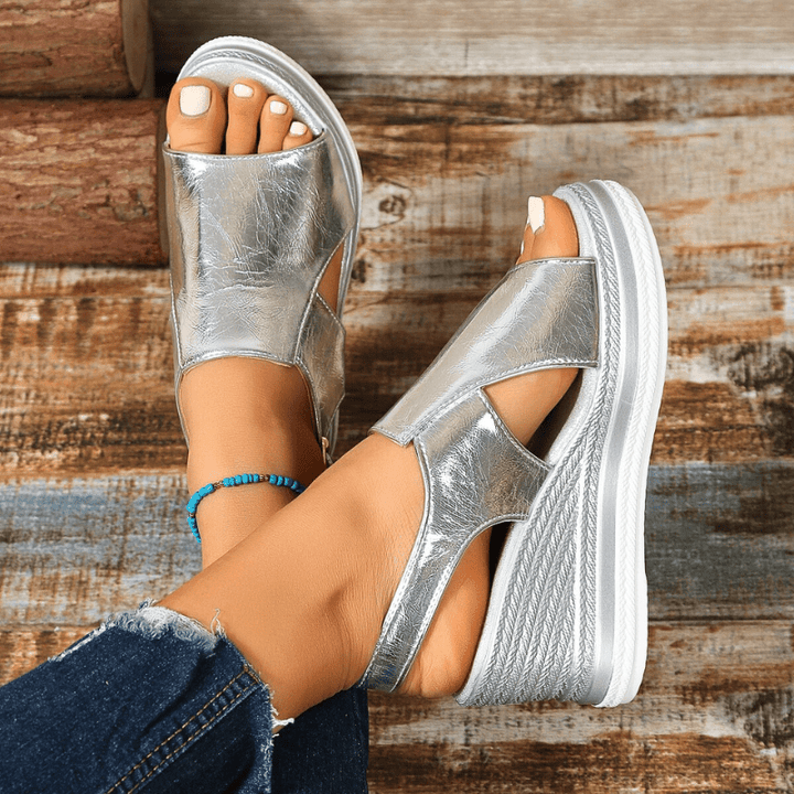 Baylie | Sandales Orthopédiques Compensées