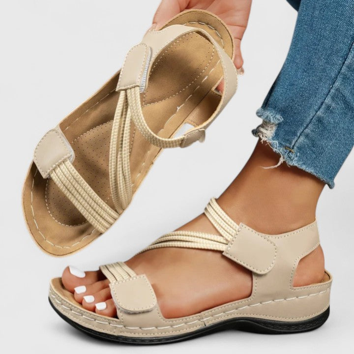 Rosalie | Sandales Orthopédiques Croisées