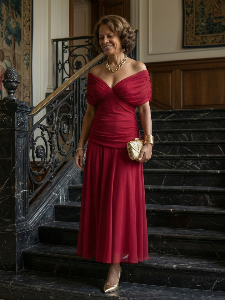 Żaneta | Robe Midi Espagnole
