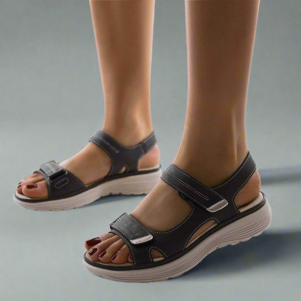 Danuta - Sandales orthopédiques avec le plus grand confort pour femme