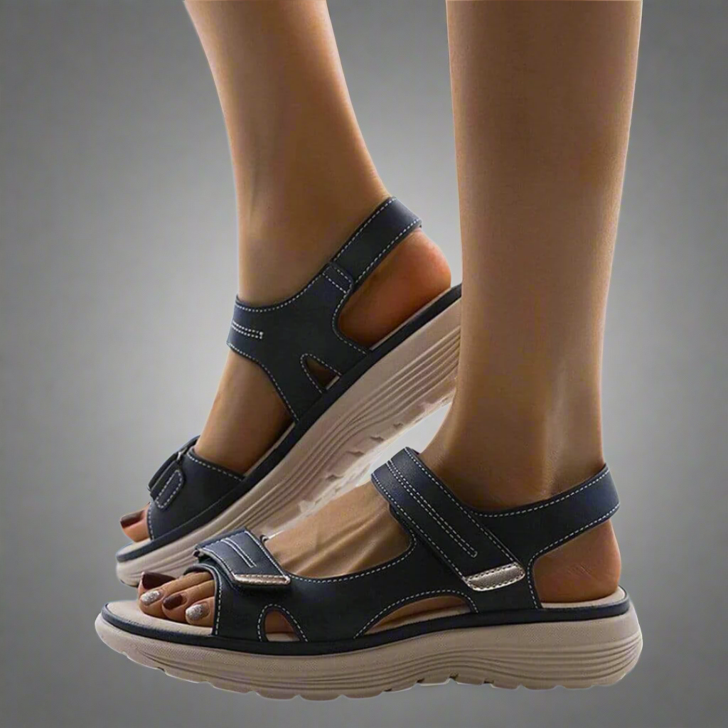Danuta - Sandales orthopédiques avec le plus grand confort pour femme