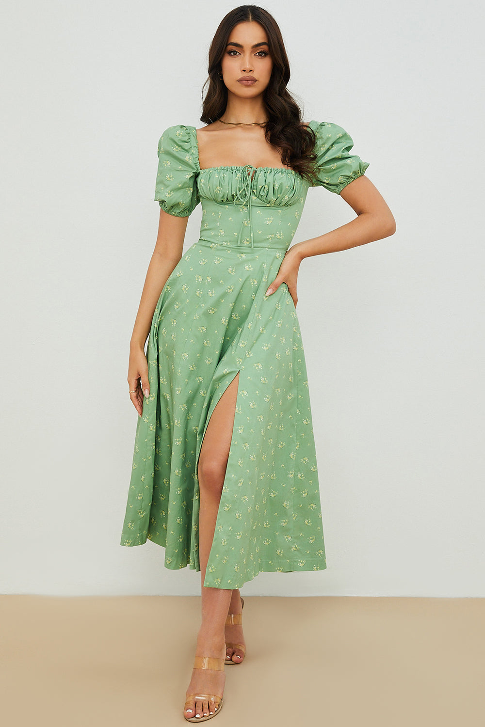 Solène | Robe Midi Féminine