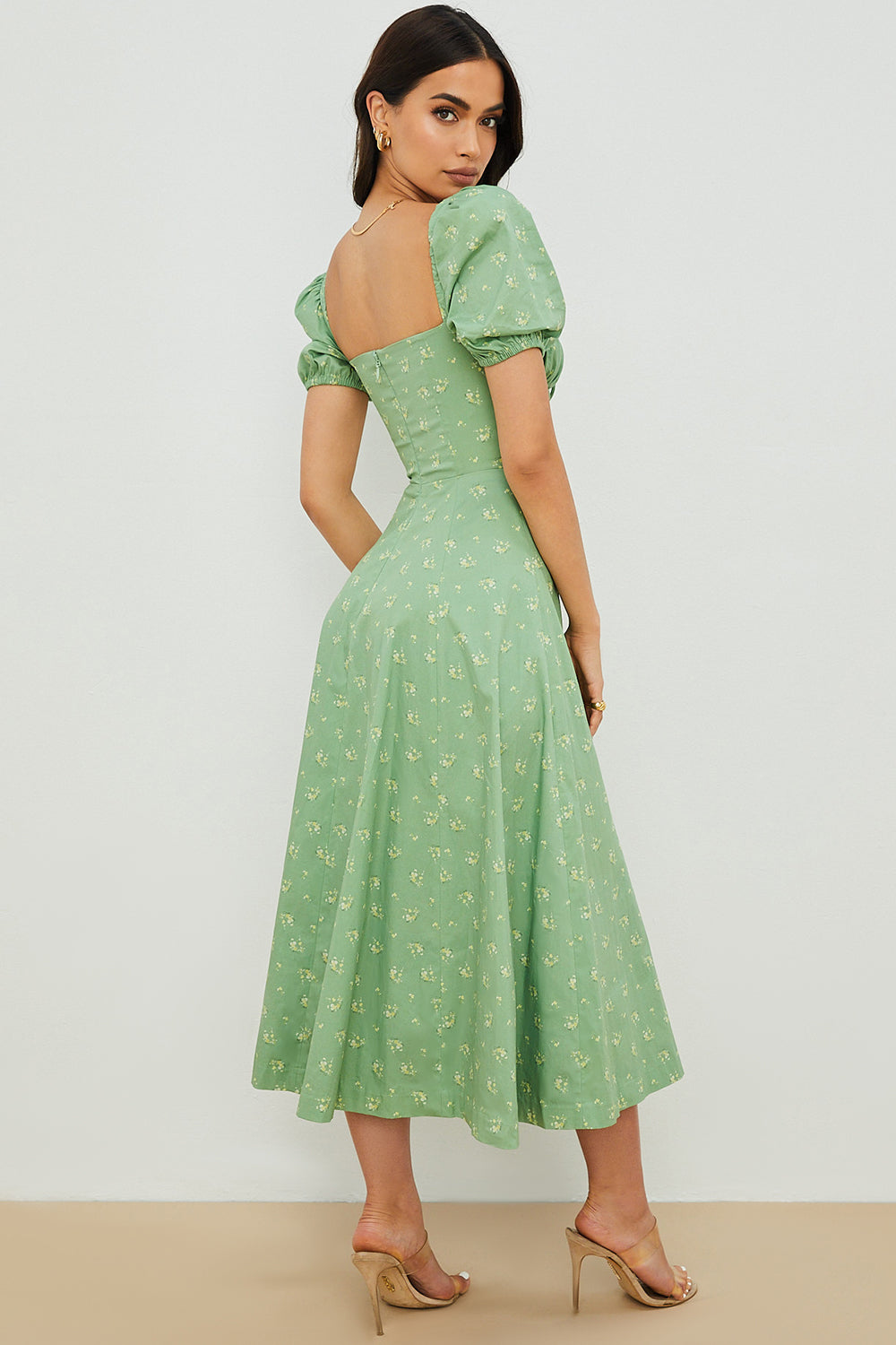 Solène | Robe Midi Féminine