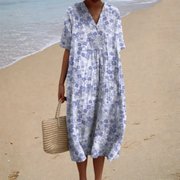 Adèle | Robe Longue Fleurie Douce