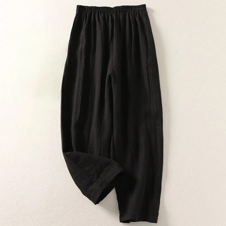Marziva – Pantalon en lin aérien pour l'été