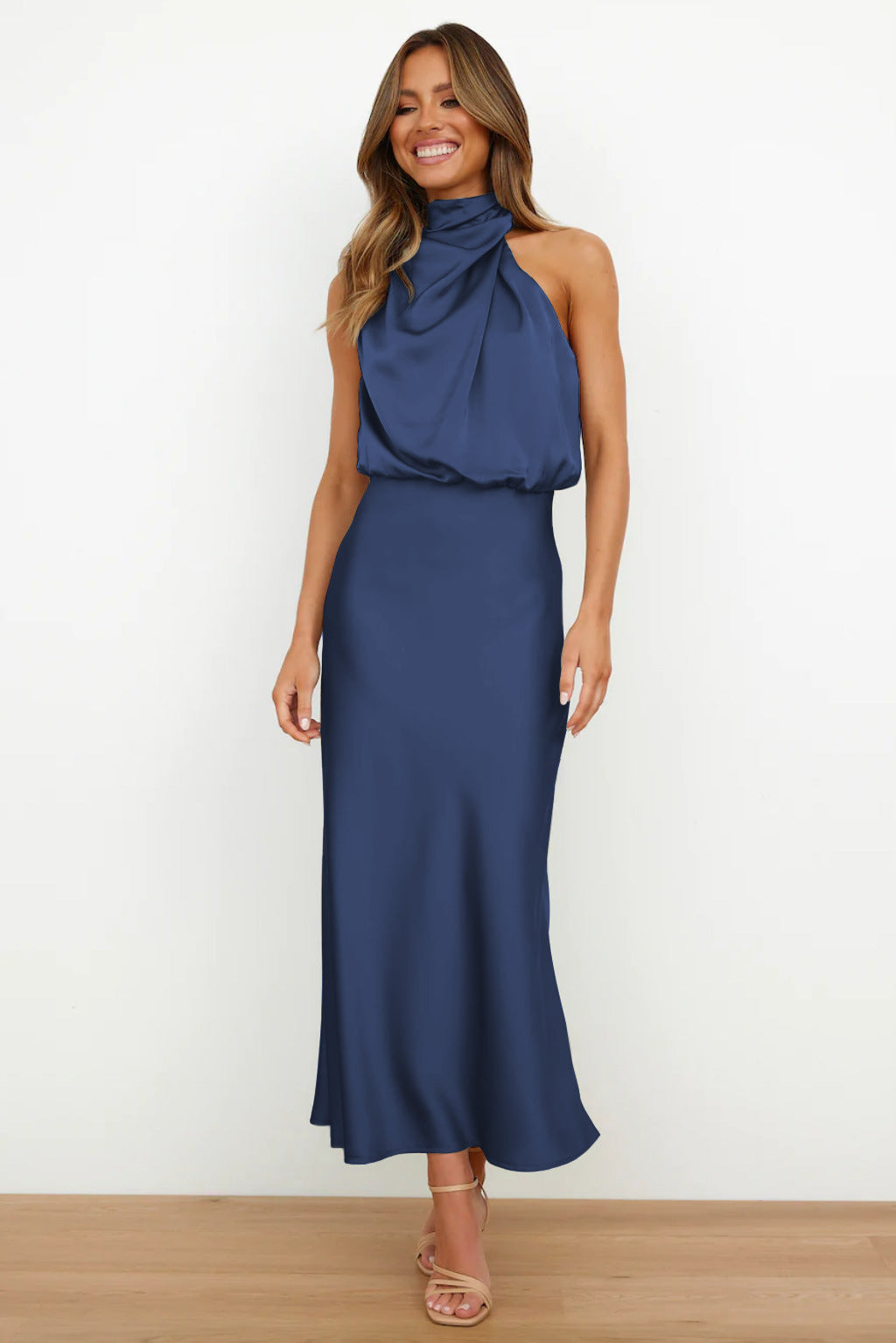 Robe drapée Sahara Quentin