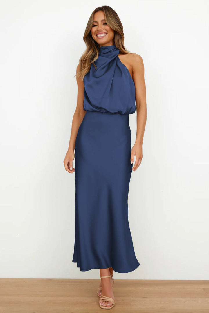 Robe drapée Sahara Quentin