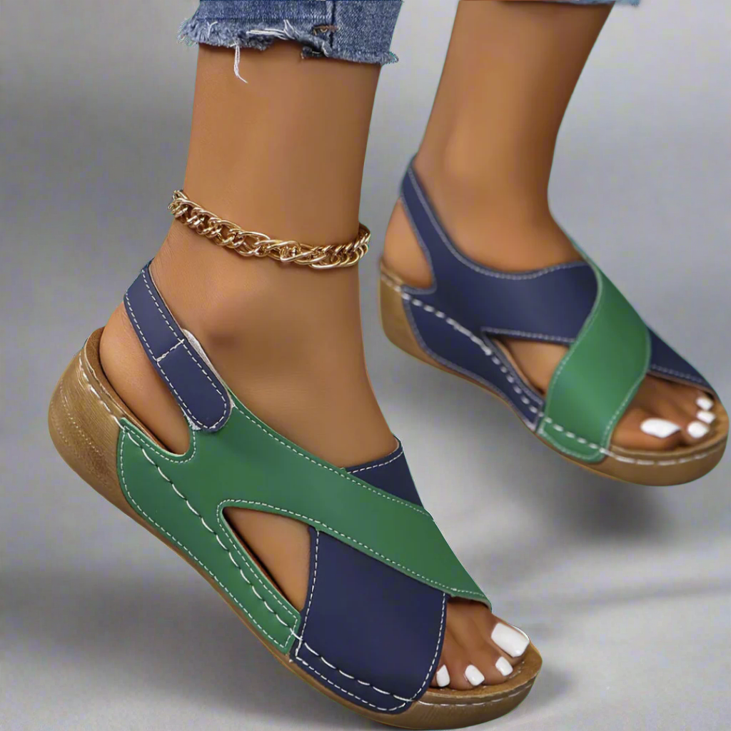 Kendra | Sandales Orthopédiques Croisées