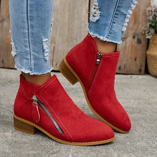 Inessa – Bottines orthopédiques en cuir