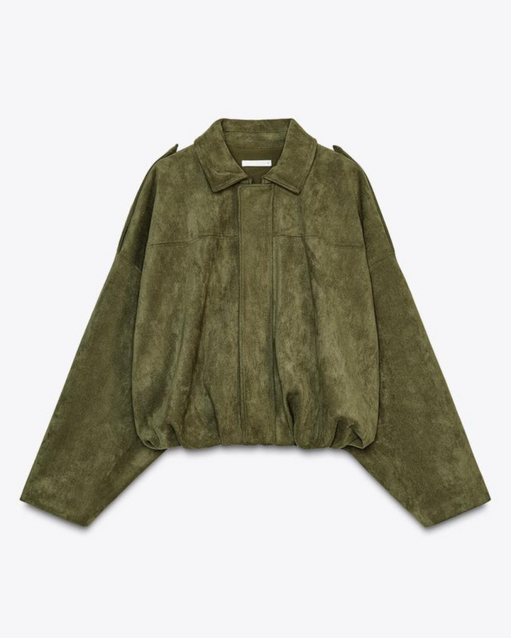 Monika - Blouson Bomber En Daim
