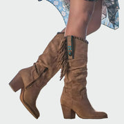 Savannah | Bottes Western Frangées