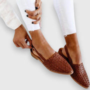Tressée | Ballerines Orthopédiques Slingback