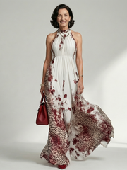 Grażyna | Robe Maxi Plissée